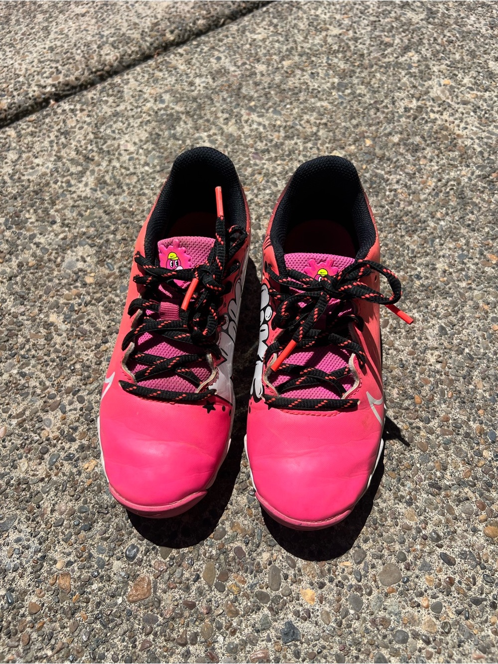 Nike Baseball Cleats- Girls Hot Pink